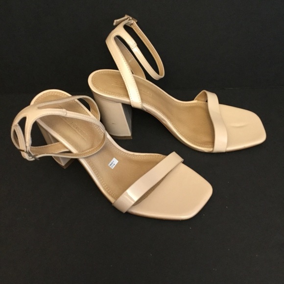 ASOS women’s heels sandals ankle strap beige 5 / 7 - Picture 3 of 12